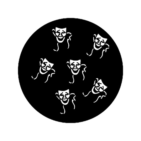 Gobo ROSCO DHA 78110 Drama masks - Taille M (66 mm)