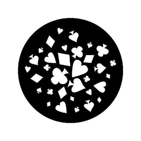 Gobo ROSCO DHA 78128 House of cards - Taille A (100 mm)
