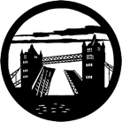 Gobo ROSCO DHA 77815 Tower bridge - Taille A (100 mm)