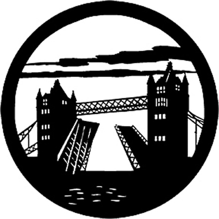 Gobo ROSCO DHA 77815 Tower bridge - Taille B (86 mm)