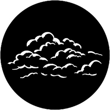 Gobo ROSCO DHA 78170 Cloud outlines - Taille A (100 mm)