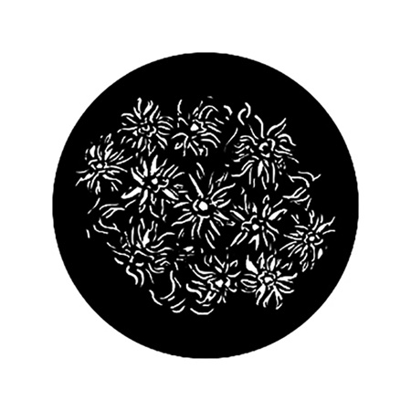 Gobo ROSCO DHA 78178 Floral 6 - Taille M (66 mm)