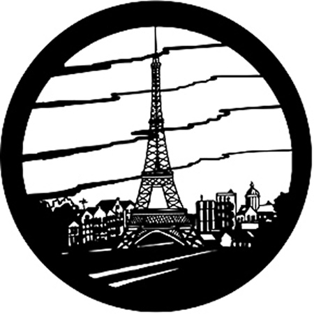 Gobo ROSCO DHA 77820 Paris - Taille A (100 mm)