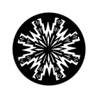 Gobo ROSCO DHA 77784 Aztec Sun- Taille A (100 mm)