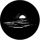 Gobo ROSCO DHA 77853 Midnight sun - Taille B (86 mm)