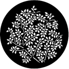 Gobo ROSCO DHA 77864 Branching leaves negative - Taille M (65.5 mm)