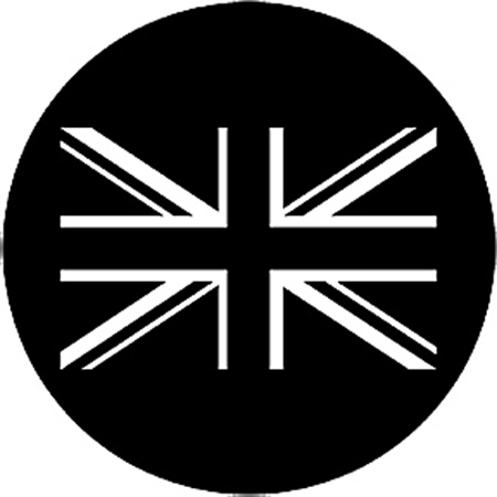 Gobo ROSCO DHA 77867 Union jack white - Taille M (65.5 mm)