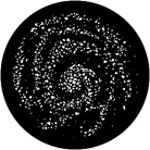 Gobo ROSCO DHA 77896 Nebula - Taille M (65.5 mm)