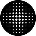 Gobo ROSCO DHA 77926 Solitaire - Taille A (100 mm)