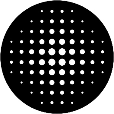 Gobo ROSCO DHA 77926 Solitaire - Taille A (100 mm)