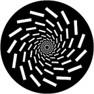 Gobo ROSCO DHA 77927 Vortex - Taille A (100 mm)