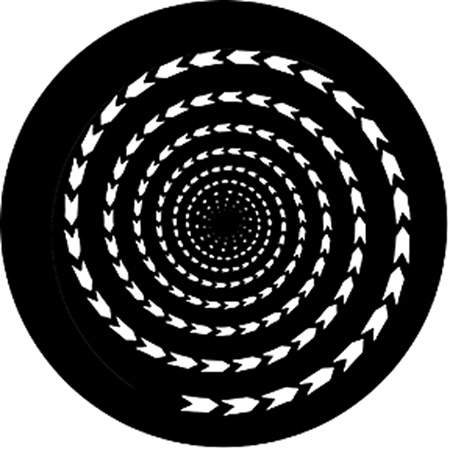 Gobo ROSCO DHA 77930 Tunnel vision - Taille B (86 mm)