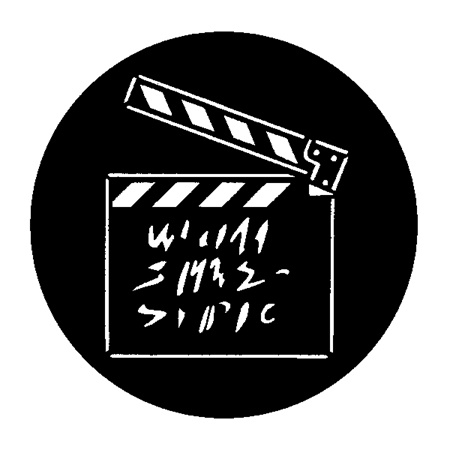 Gobo ROSCO DHA 77938 Clapperboard - Taille M (65.5 mm)