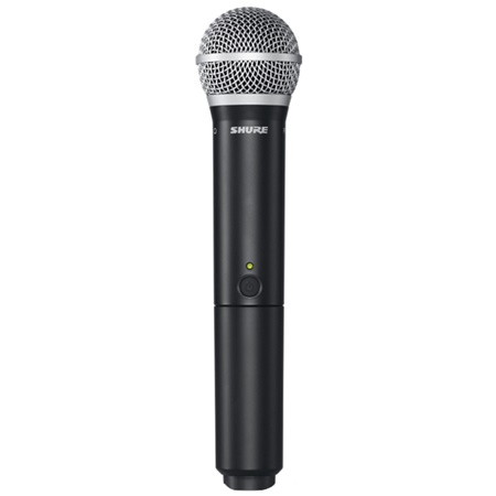 Emetteur main HF Shure BLX avec capsule cardioïde PG58