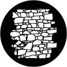 Gobo ROSCO DHA 77951 Dry stone wall 2 - Taille B (86 mm)