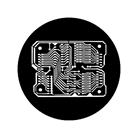 Gobo ROSCO DHA 77972 Printed circuit - Taille B (86 mm)