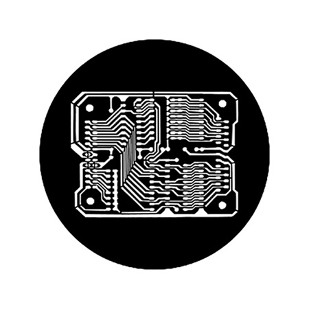 Gobo ROSCO DHA 77972 Printed circuit - Taille B (86 mm)