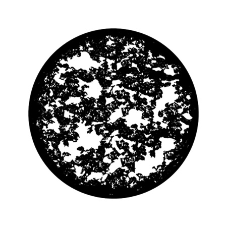 Gobo métal ROSCO 78418 Open Stipple - Taille M (65,5 mm)