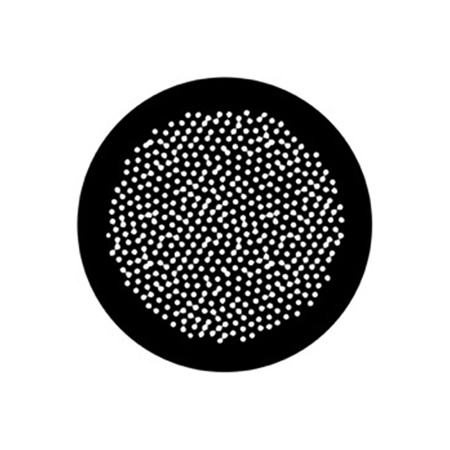 Gobo métal ROSCO 78439 Egg Dots - Taille A (100 mm)