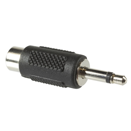 Adaptateur CINCH/RCA femelle - MINIJACK 3.5 mono mâle VELLEMAN