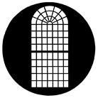Gobo GAM 789 Renaissance window 1 - Taille A (100 mm)