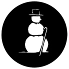 Gobo GAM 796 Snowman - Taille B (86 mm)