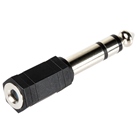 Adaptateur JACK 6.35 stéréo mâle - MINIJACK 3.5 femelle VELLEMAN