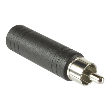 Adaptateur JACK 6.35 femelle - CINCH/RCA mâle VELLEMAN