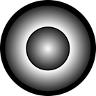 Gobo ROSCO Abstract 81119 Cone Tone - Taille A (100 mm)