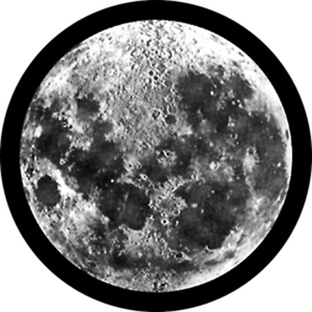 Gobo ROSCO Scene 82700 Moon Glass - Taille A (100 mm)