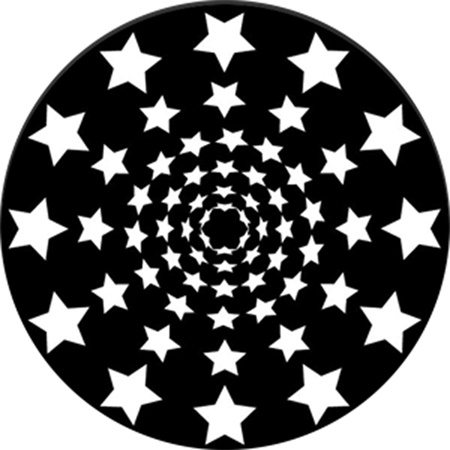 Gobo ROSCO Abstract 82743 Stardrive - Taille B (86 mm)