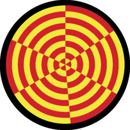 Gobo ROSCO 2 Coul. 84417 Pattern Polar - Taille A (100 mm)
