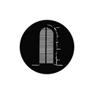 Gobo GAM 845 Spanish shutters - Taille A (100 mm)