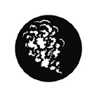 Gobo GAM n° 850 Smoke Volcano - Taille M (66 mm)