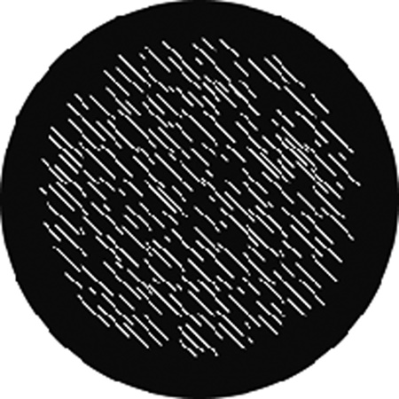 Gobo GAM n° 862 Rain - Taille A (100 mm)