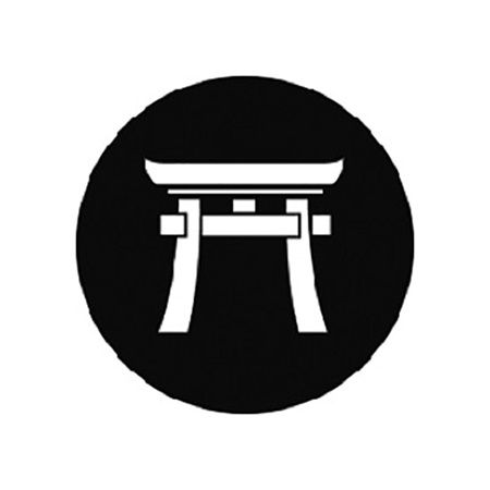 Gobo GAM n° 863 Japanese Gate - Taille B (86 mm)
