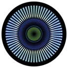 Gobo ROSCO Rotation 86641 KEYBOARD SPIN - Taille B (86 mm)