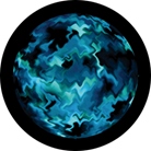 Gobo ROSCO Abstract 86729 Aquatic Mix - Taille B (86 mm)