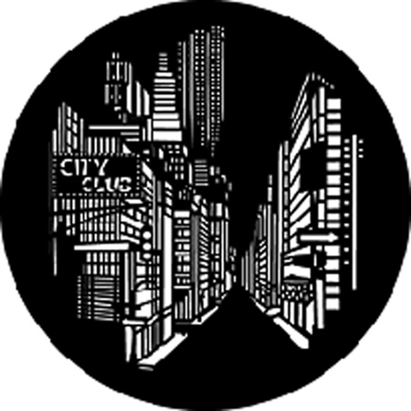 Gobo GAM n° 902 Night City - Taille M (66 mm)