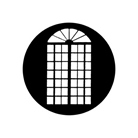 Gobo ROSCO DHA 79020 Georgian doors - Taille A (100 mm)