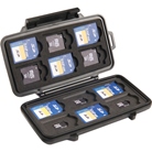 PC0915 - Etui rigide en ABS PELI pour 12 cartes mémoire Secure Digital SD
