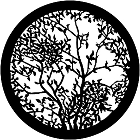 Gobo ROSCO DHA 79107 Leafy branches 2 - Taille A (100 mm)