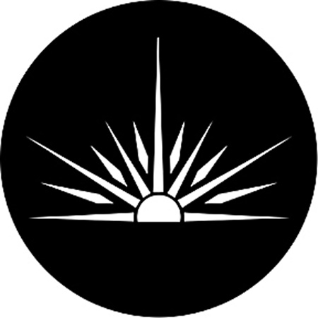 Gobo ROSCO DHA 79180 Sunbursts - Taille M (66 mm)