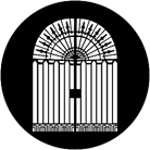 Gobo ROSCO DHA 79311 Iron gate - Taille M (66 mm)