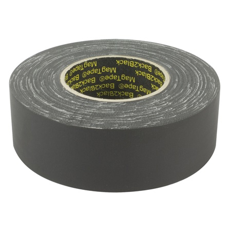 Gaffer à colle noire MAGTAPE Back-2-Black 50mm x 50m Noir Mat