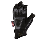 Paire de gants 3 doigts coupés, renfocés DIRTY RIGGER - Taille XL