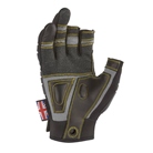 Paire de gants renforcés au Kevlar, 3 doigts coupés DIRTY RIGGER - XL