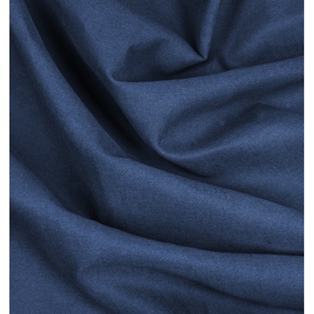 Coton gratté M1 140 g/m2 coloris bleu BL511 - rouleau de 50 x 2,60m