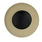 Oeilleton peau de chamois rond medium BLUESTAR Round Large Eyecushion