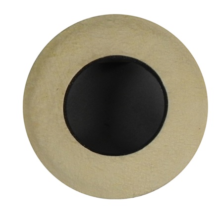 Oeilleton peau de chamois rond medium BLUESTAR Round Large Eyecushion